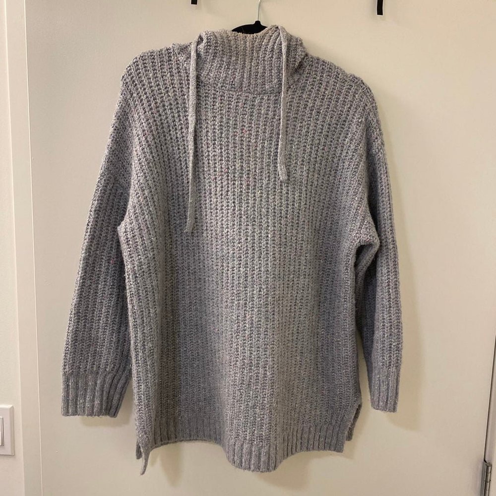 Grey Hooded Sweater